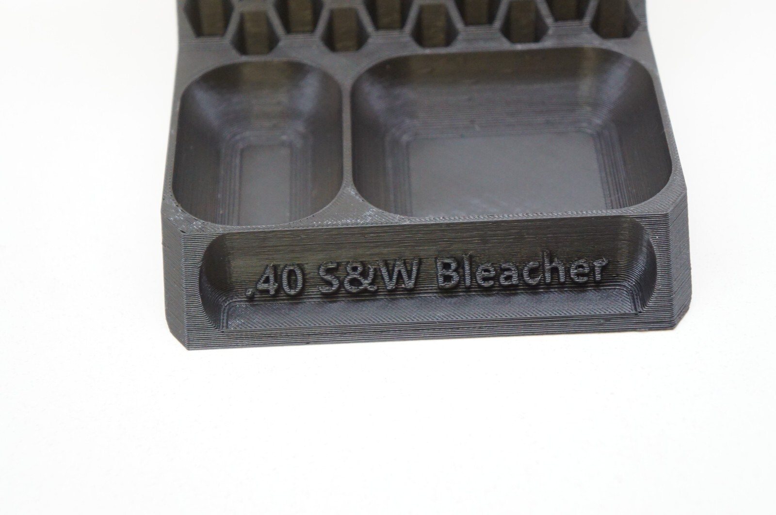 Bleacher Reloading Block .40 S&W Dillon Hornady RCBS 3d printed Frankford