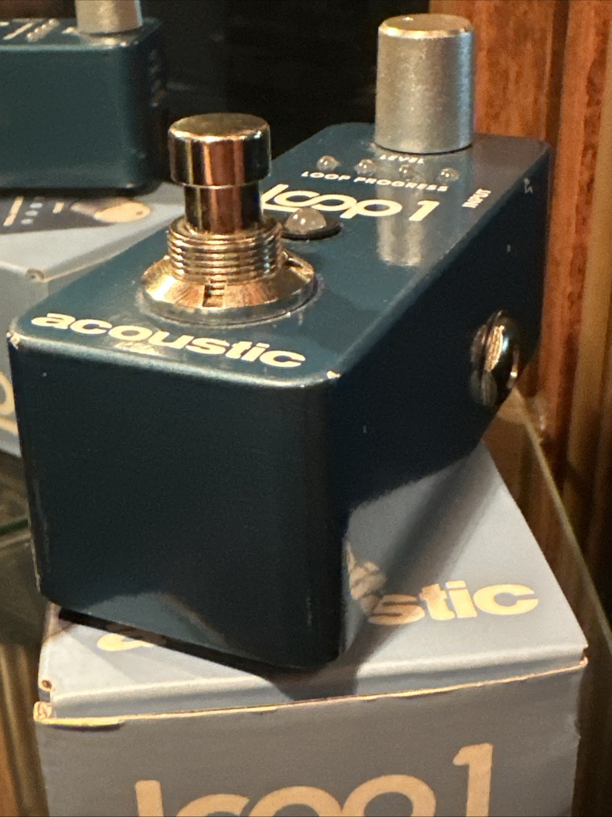 Acoustic Loop1 Looper Guitar Effect Pedal. Tested. With Box