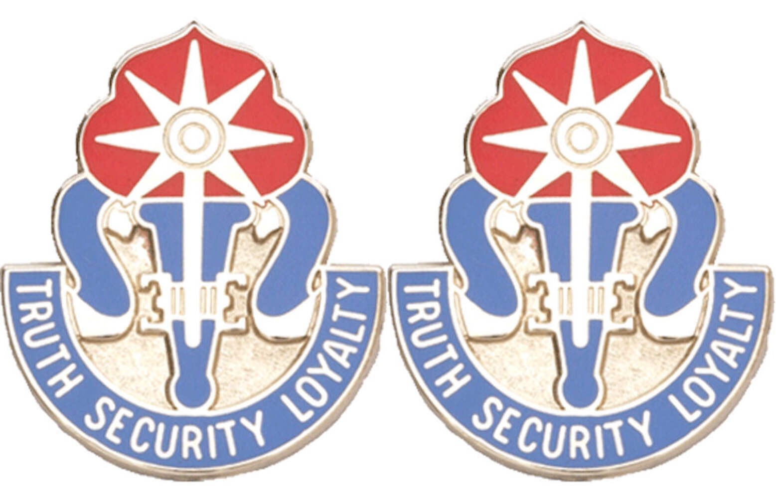 470th MILITARY INTELLIGENCE BRIGADE Distinctive Unit Insignia - Pair
