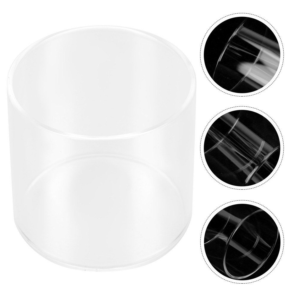Durable Glass Gas Lantern Cover Protective Sleeve for Outdoor Camping Use