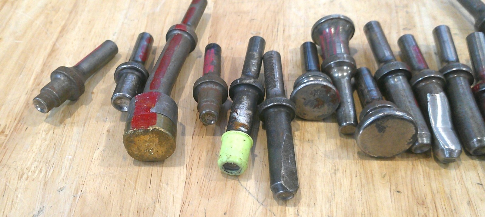 LOT OF 20 AIRCRAFT Rivet Sets Flush Universal OFFSET DIFFERENT SIZES
