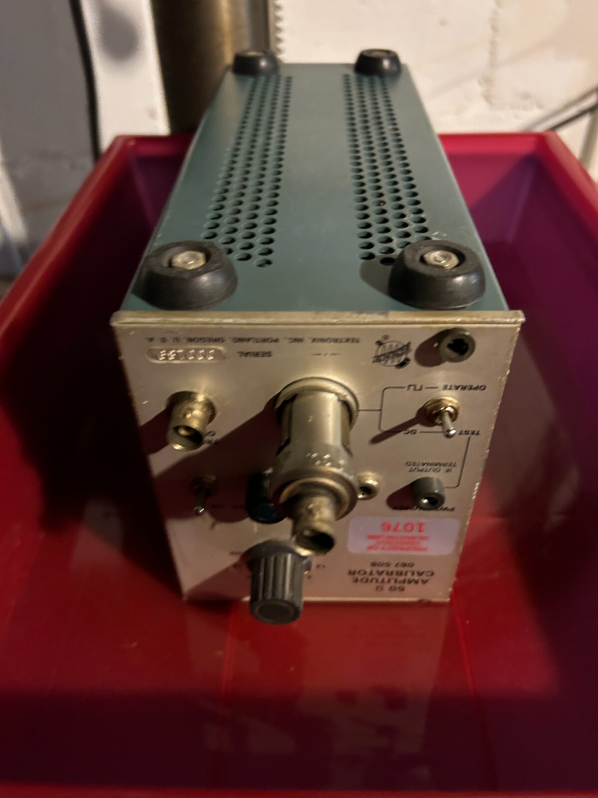 Tektronix 067-0508 - 50Ω Amplitude Calibrator *For Parts Only*