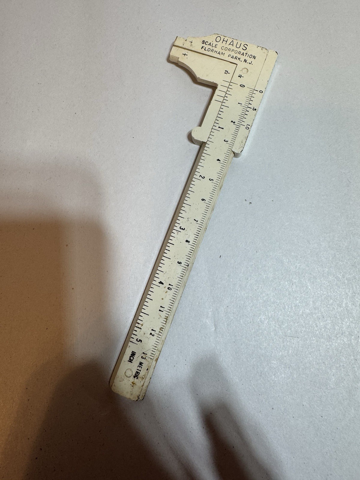 Vintage Plastic Ohaus Reloading Calipers