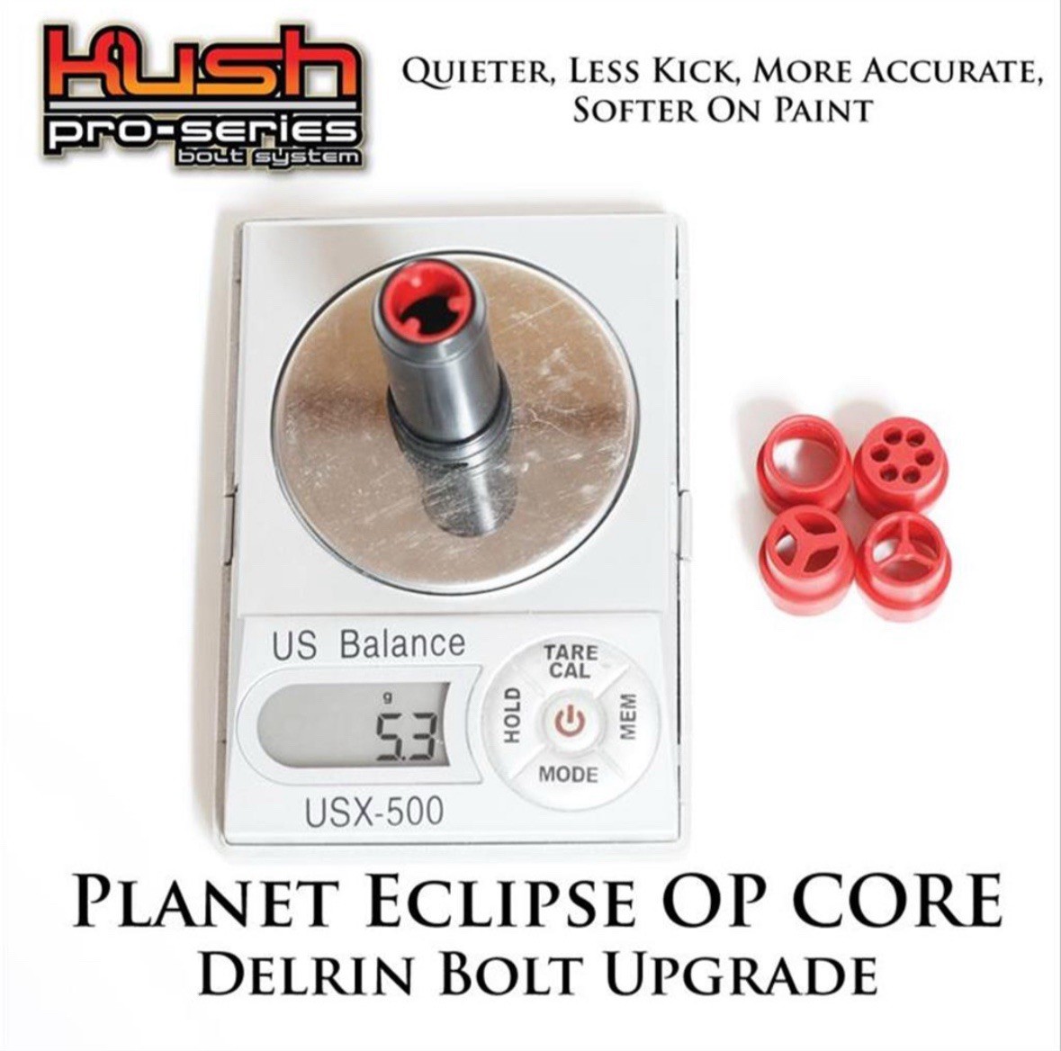 TechT Tungsten Disulfide Bolt Upgrade For Planet Eclipse CS3 And OP Core Markers