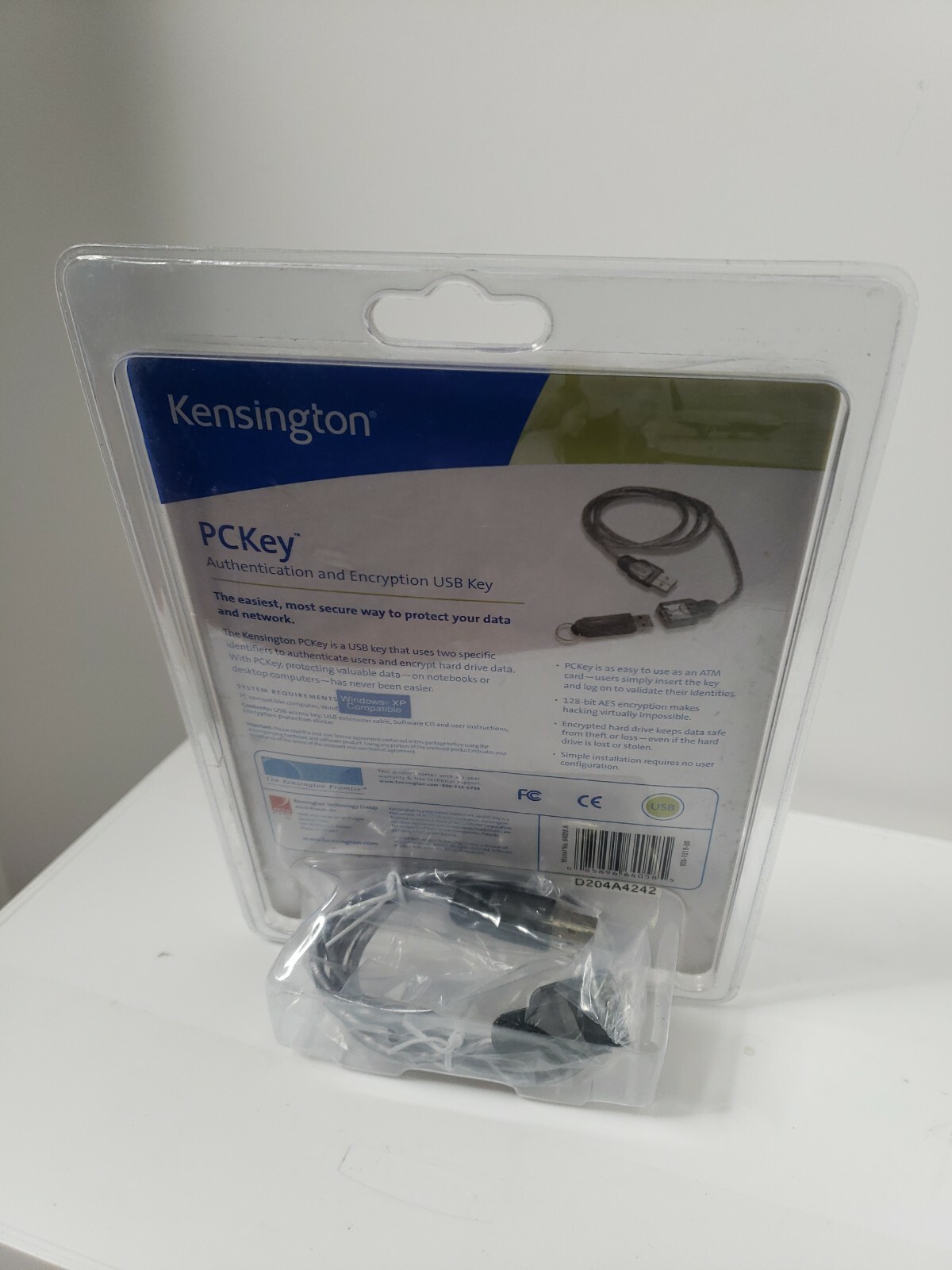 Kensington 64058 PC Key USB Security Device New Sealed