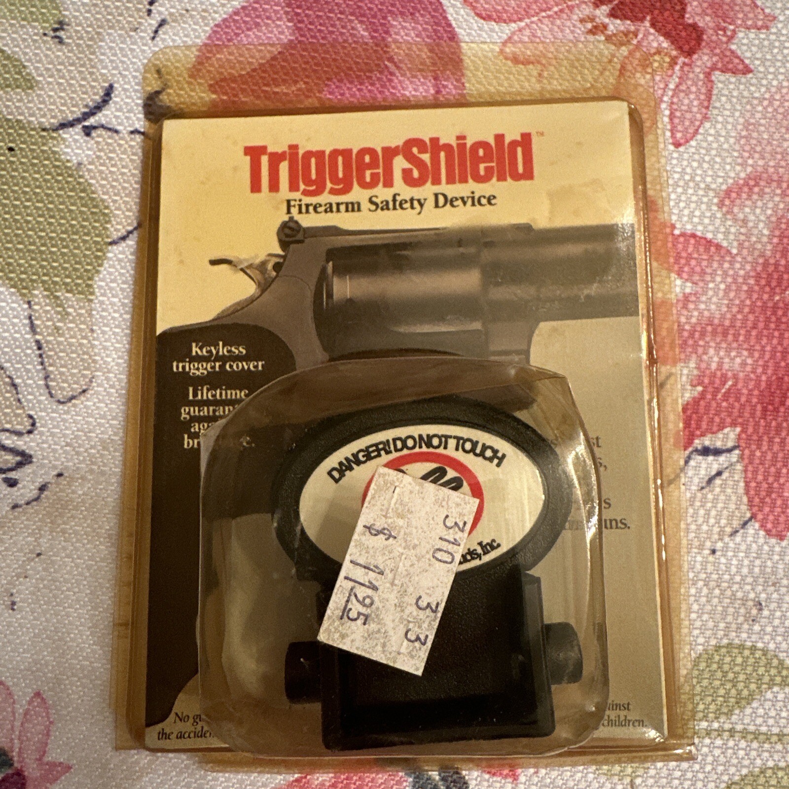 TriggerShield Firearm safety device Hand Shotgun Rifle Trigger Lock Patent Pend