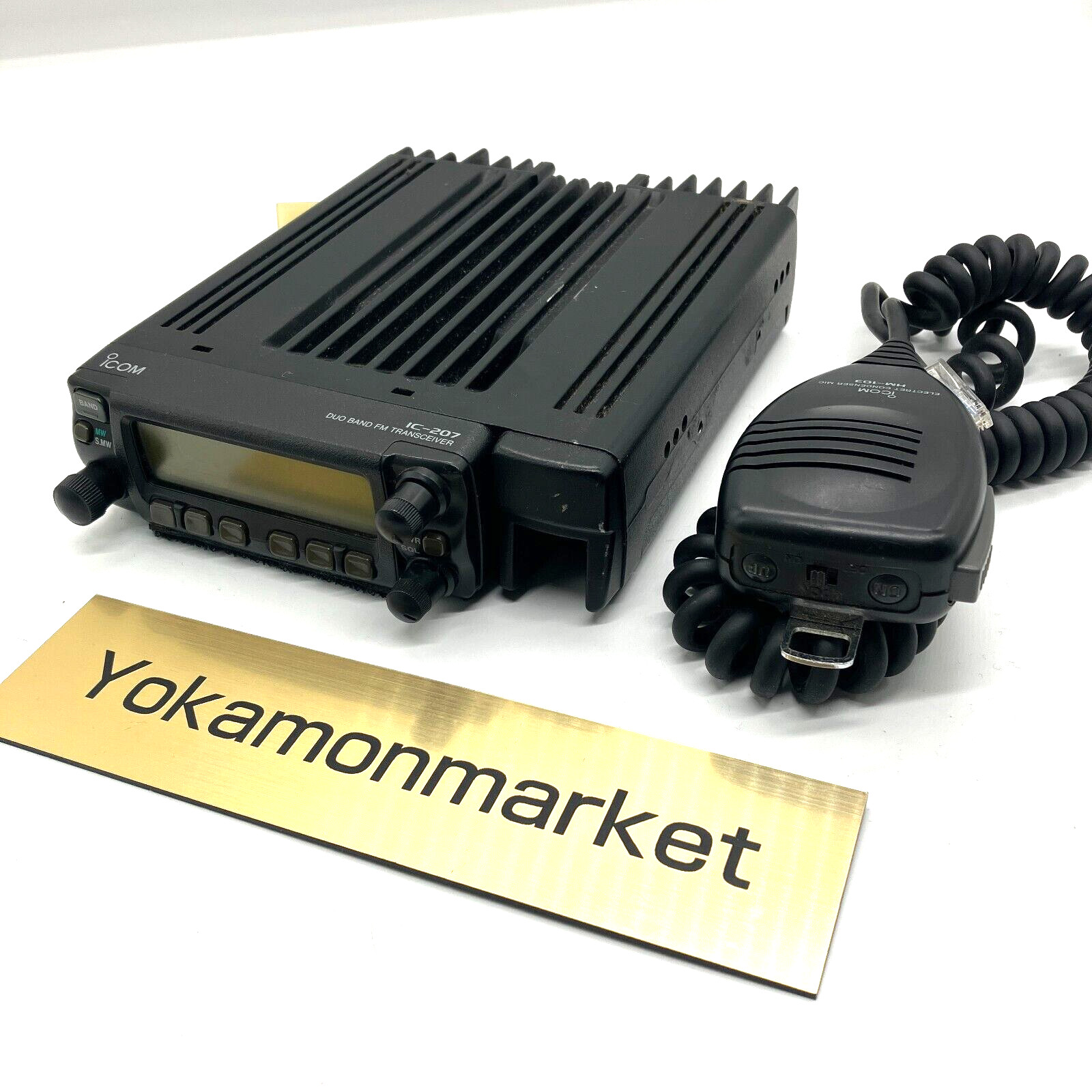 ICOM IC-207 Dual Band FM Transceiver 144/433MHz  20W Amateur Ham Radio Very Good