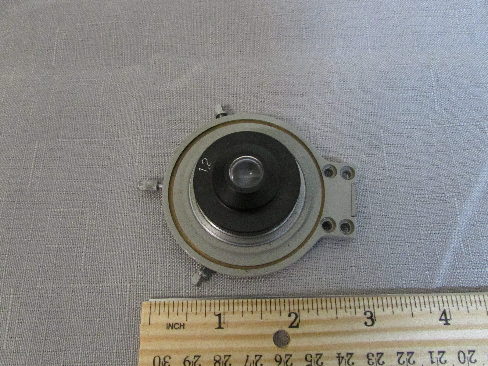 Tiyoda Microscope Sub-Stage Optic 1.2 Condenser Lens Made In Japan