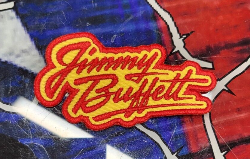 EMBROIDERED JIMMY BUFFETT ROCK BAND PATCH (Please Read Ad)