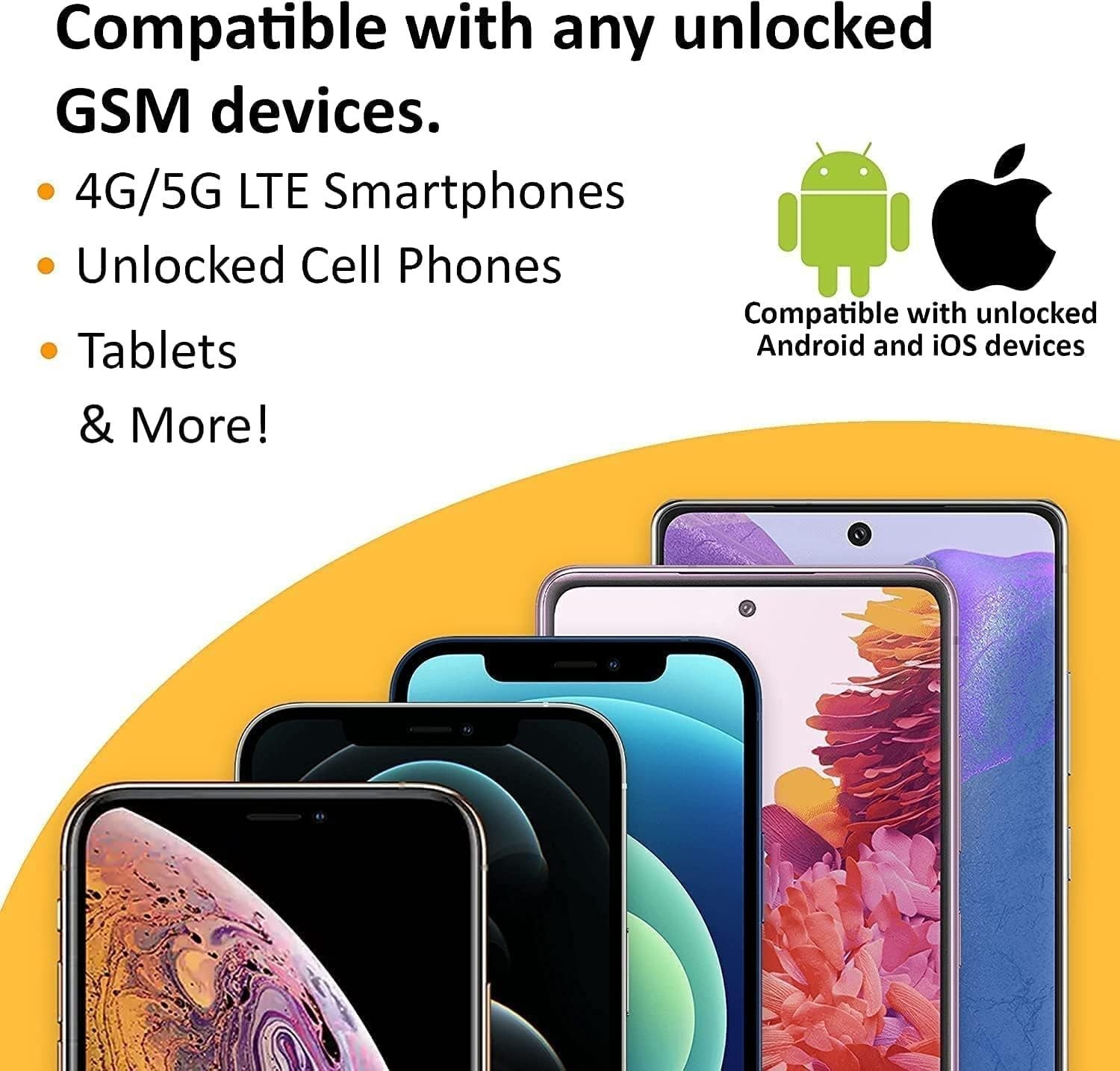 Affordable 5G Prepaid Wireless Plan - 100 Talk, 100 Text, 100MB Data