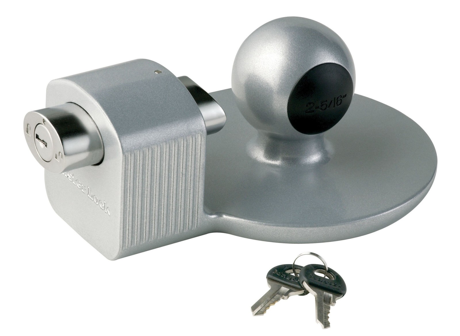 Master Lock 378DAT Alloy Steel Trailer Coupler Lock for 2-5/16-Inch Secure Fit