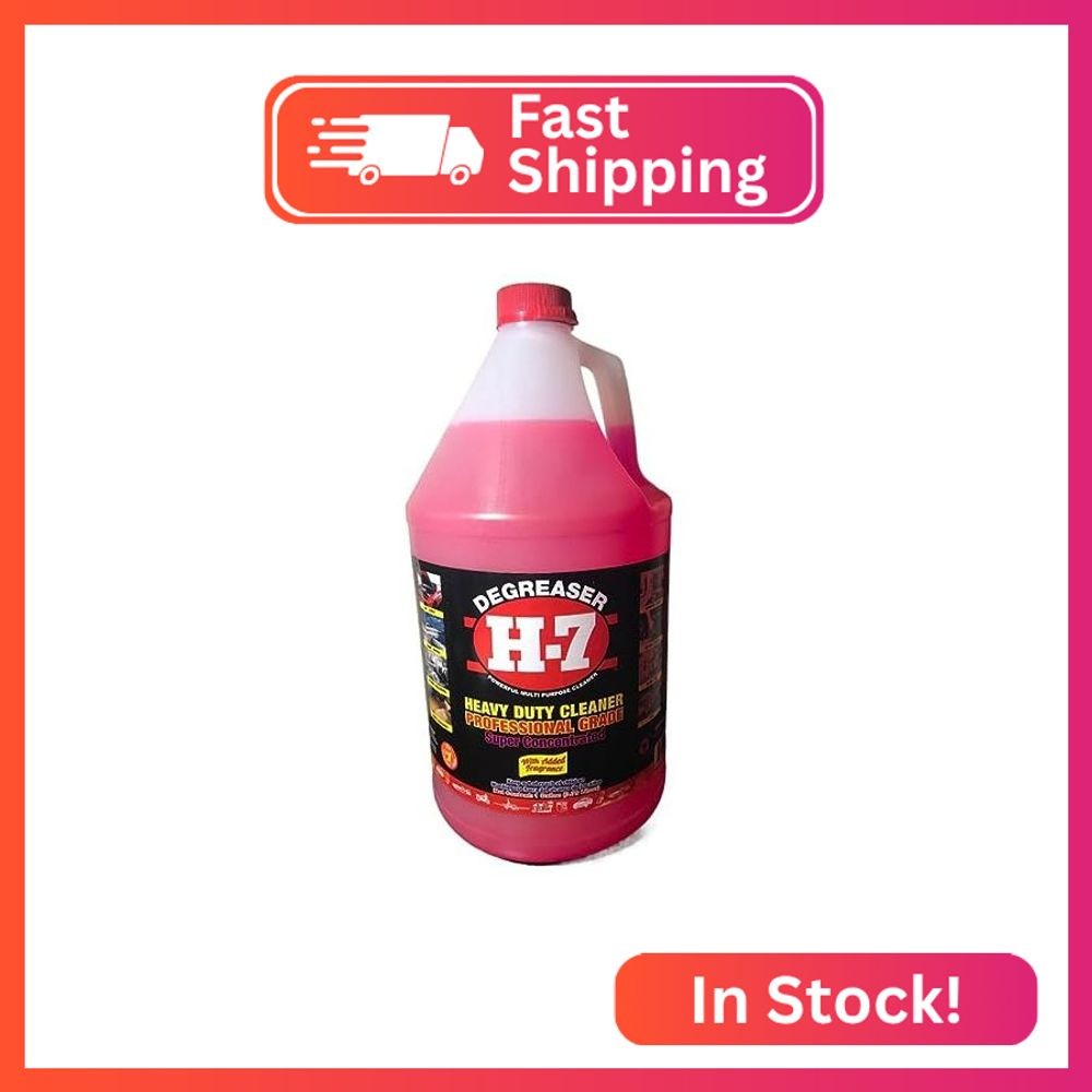 H-7,Degreaser 1 gal,Heavy Duty Cleaner and Degreaser