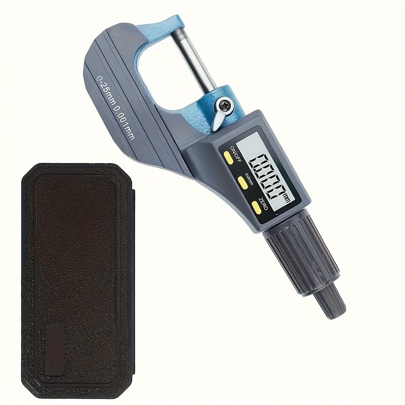 Digital Micrometer 0-25mm - 0.001mm Precision Gauge for Precision Measurement