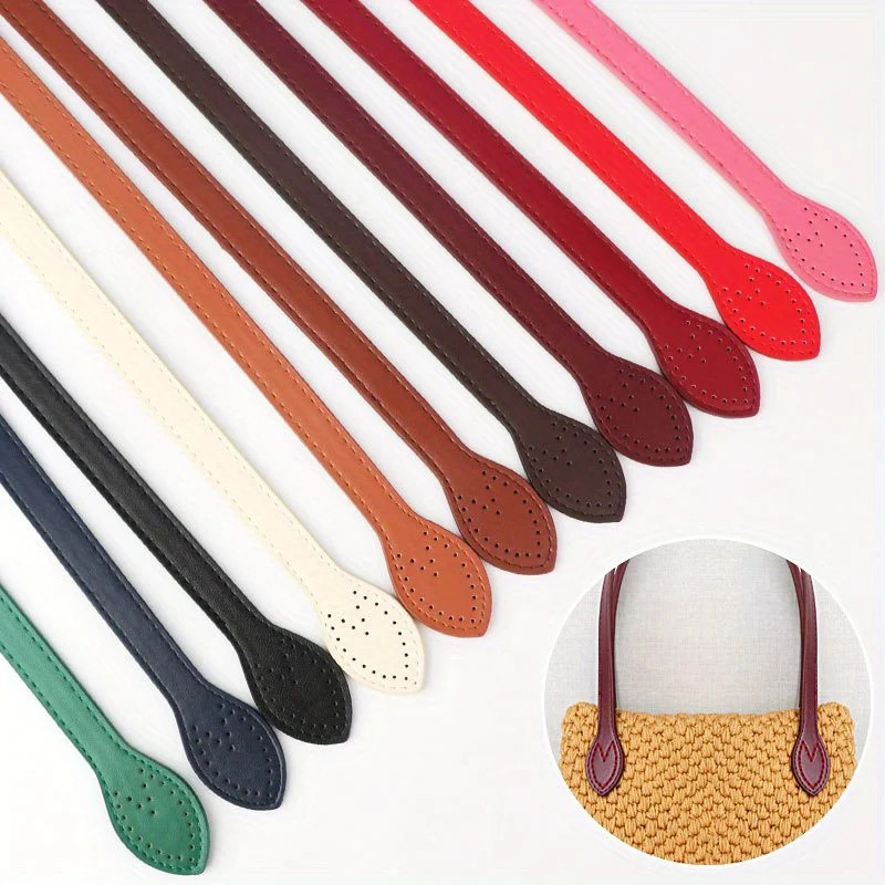 Leather Replacement Straps Handles fits LV Neverfull PM & MM tote bags