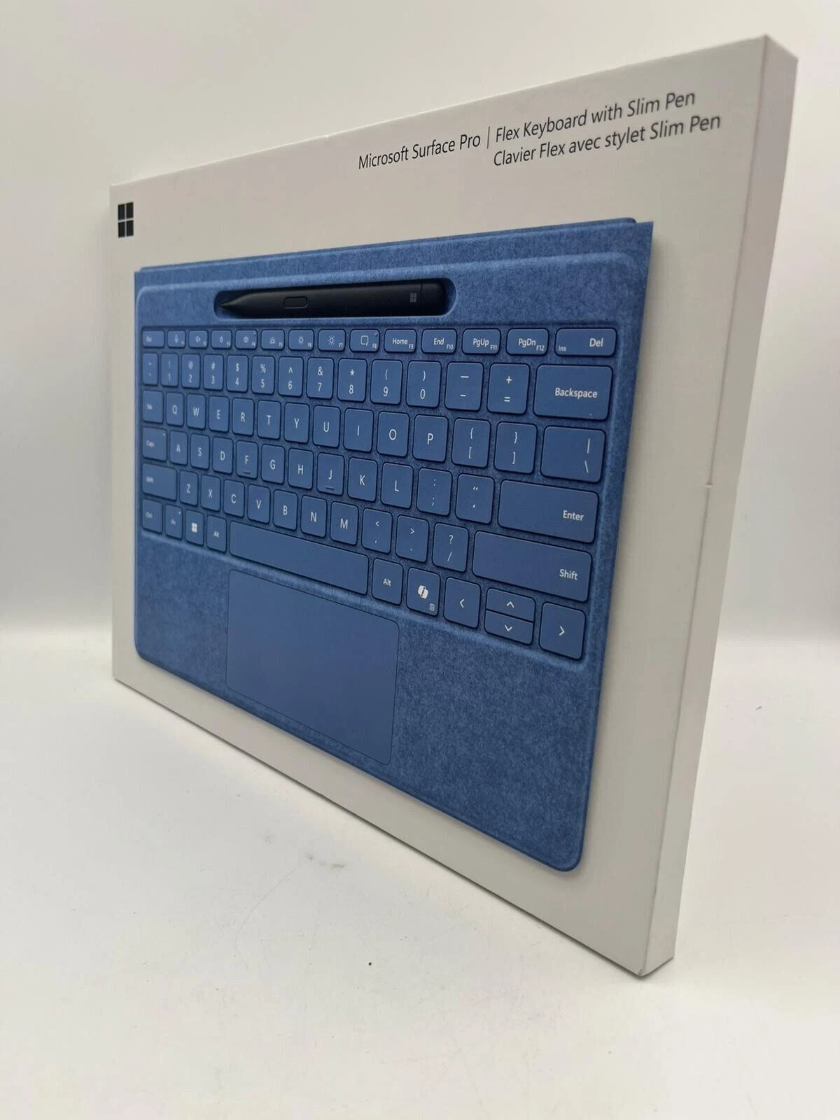 Microsoft Surface Slim Pen (2nd Edition) and Pro Flex Keyboard for Pro Sapphire
