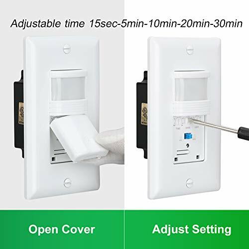 Pack Of 10 3 Way Motion Sensor Light Switch Multidual Pir Occupancy Sensor