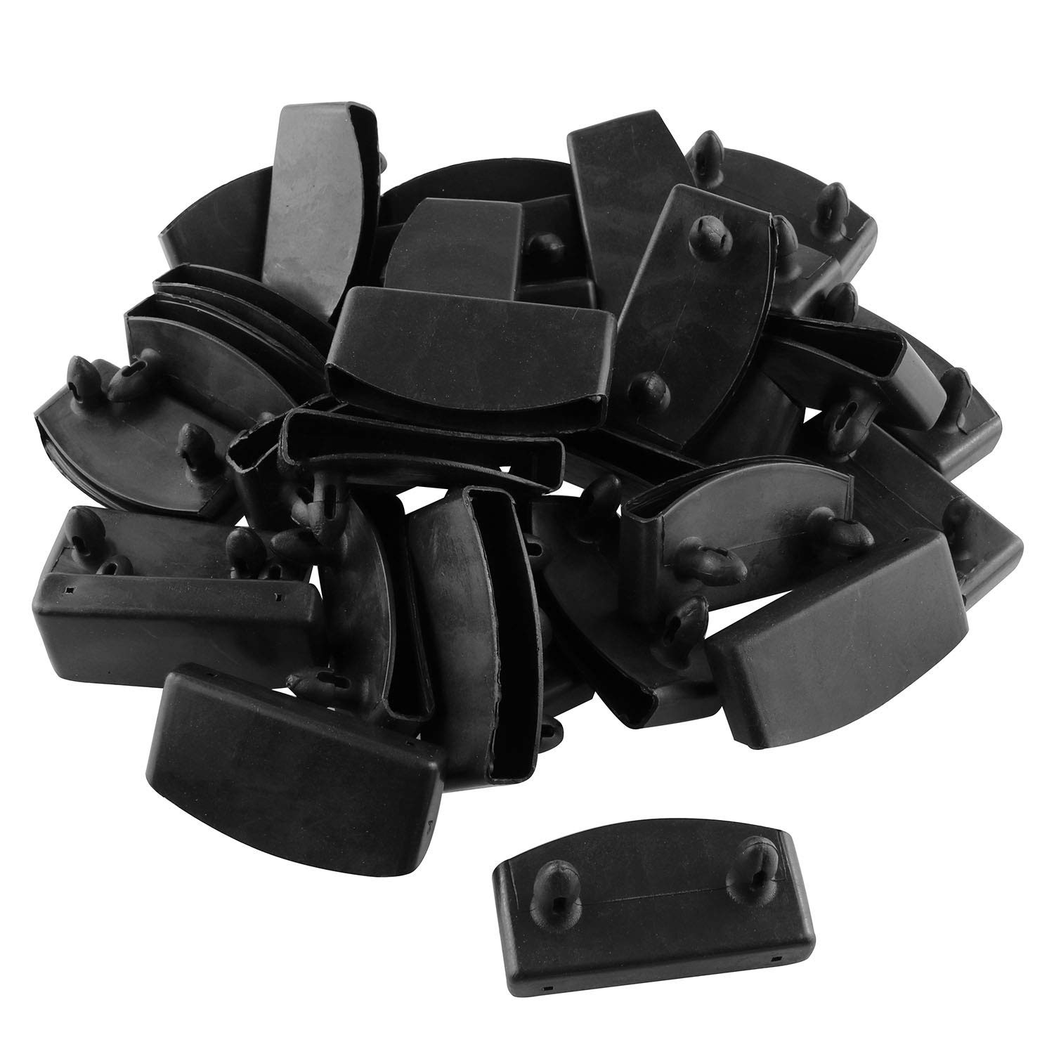 30pcs 57x8mm Plastic Bed Slat End Caps Holders Plastic Connector Furniture Ac...