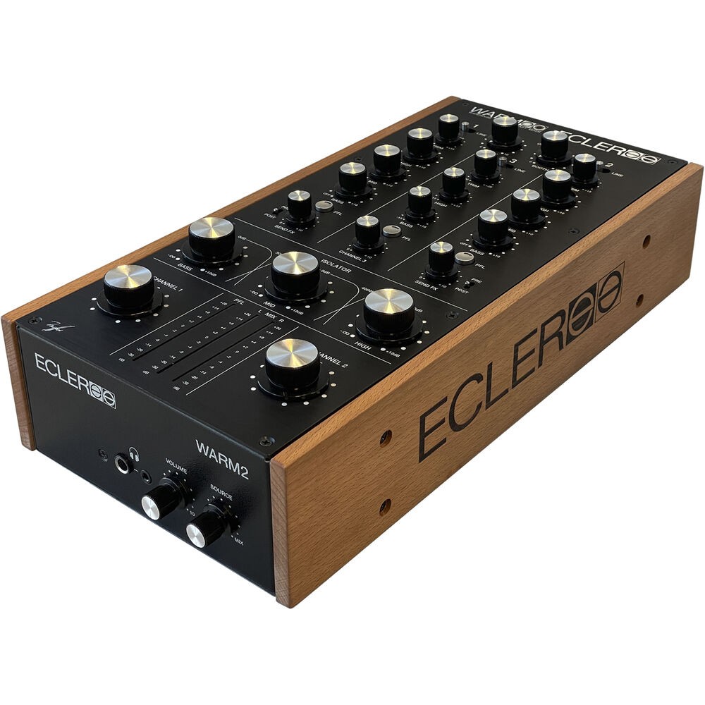 ECLER Warm2 2-Channel Rotary DJ Mixer