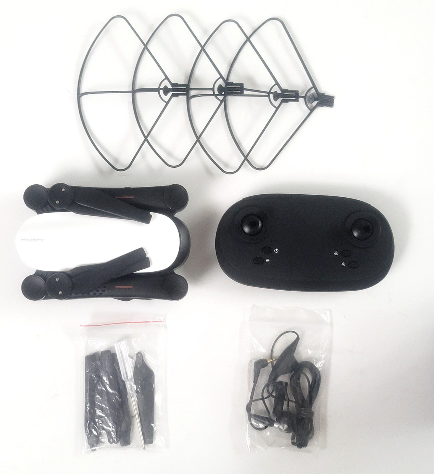 SIMREX X900 Drone Optical Flow Visual Positioning RC Quadcopter VR Arctic White