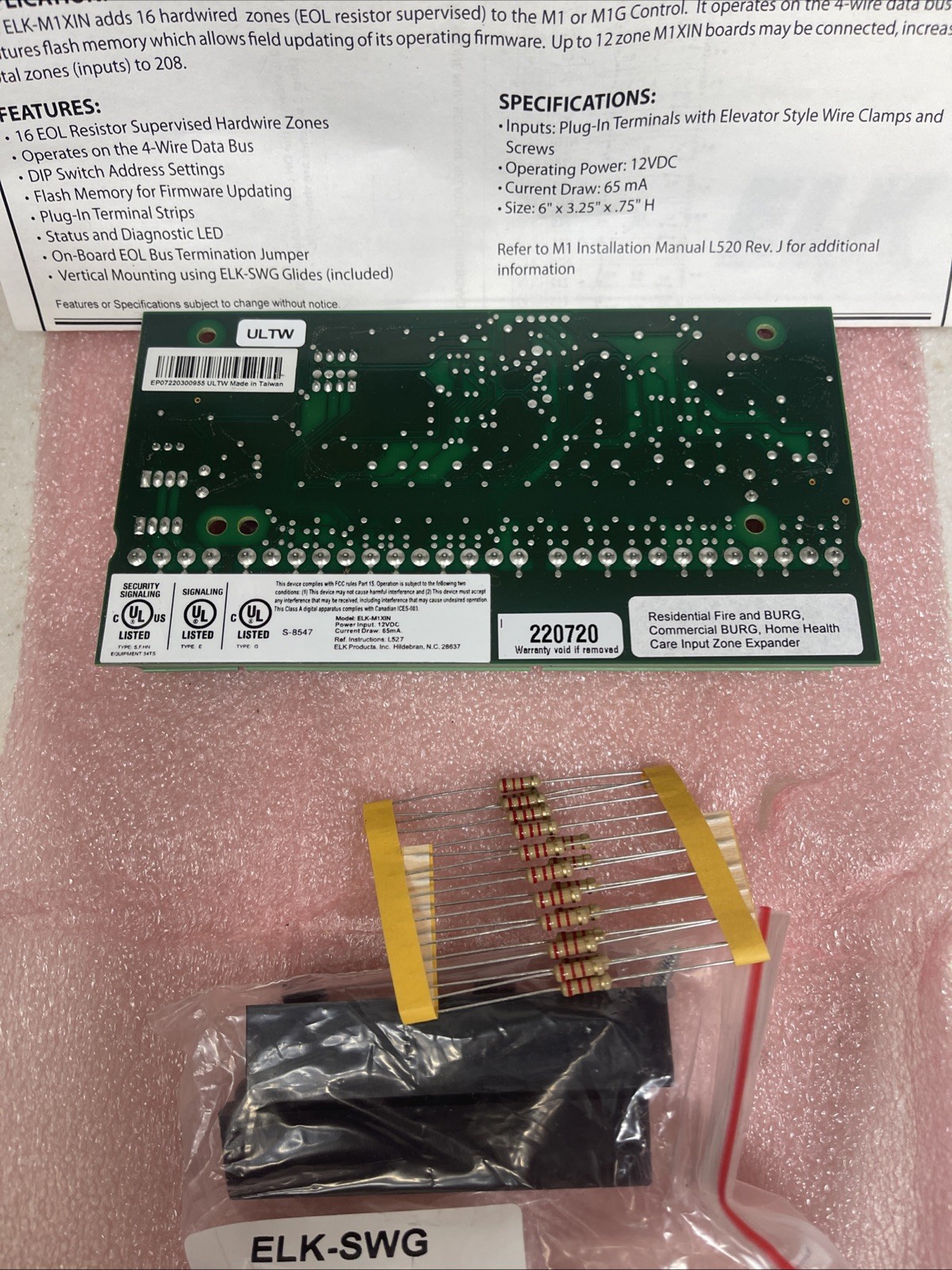 Elk Products 16 Zone input Expander, model ELK-M1XIN