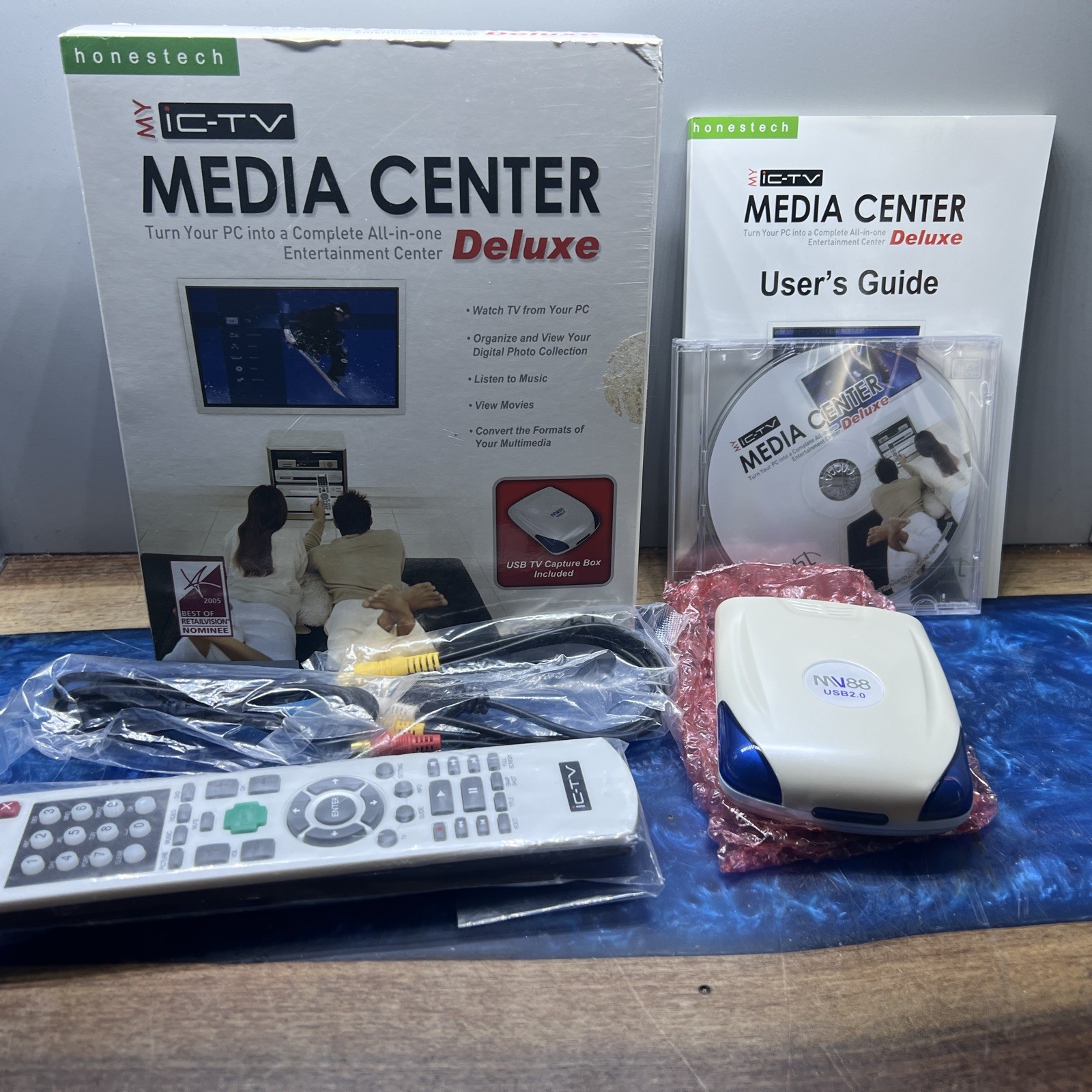 Honestech MY IC-TV Media Center-Turns Pc Into One Complete Entertainment Center