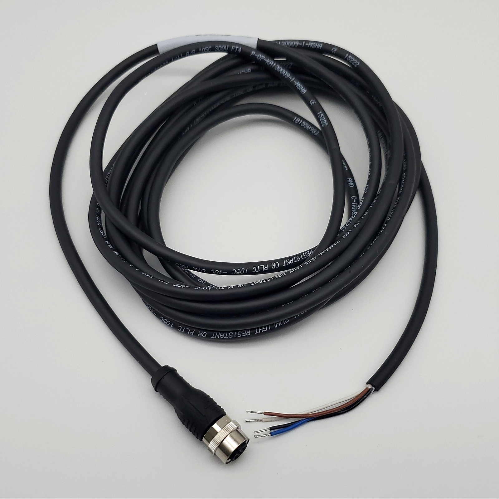 Turck EKRB-A4.400-GC2K-4 Actuator Sensor Cordset 4 Meters 300 VDC / 250 VAC 4A