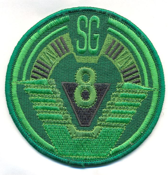 STARGATE SG-8 GREEN COLOR PATCH - SG8gc
