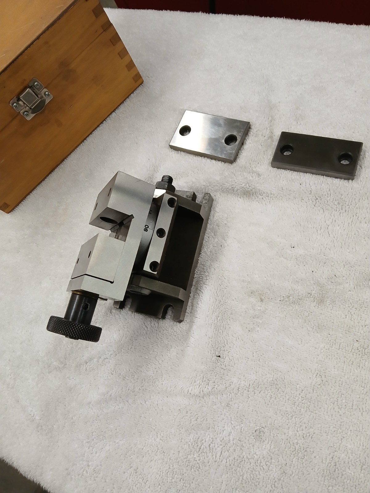 SMALL  TILT VISE PRECISION GRINDING  MACHINIST TOOL JIG FIXTURE