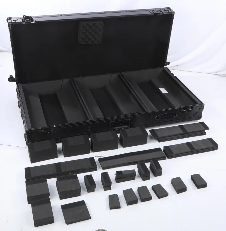 Odyssey FZ12CDJWXD2BL Coffin Case for 12-inch DJ Mixer and Dual Media Players