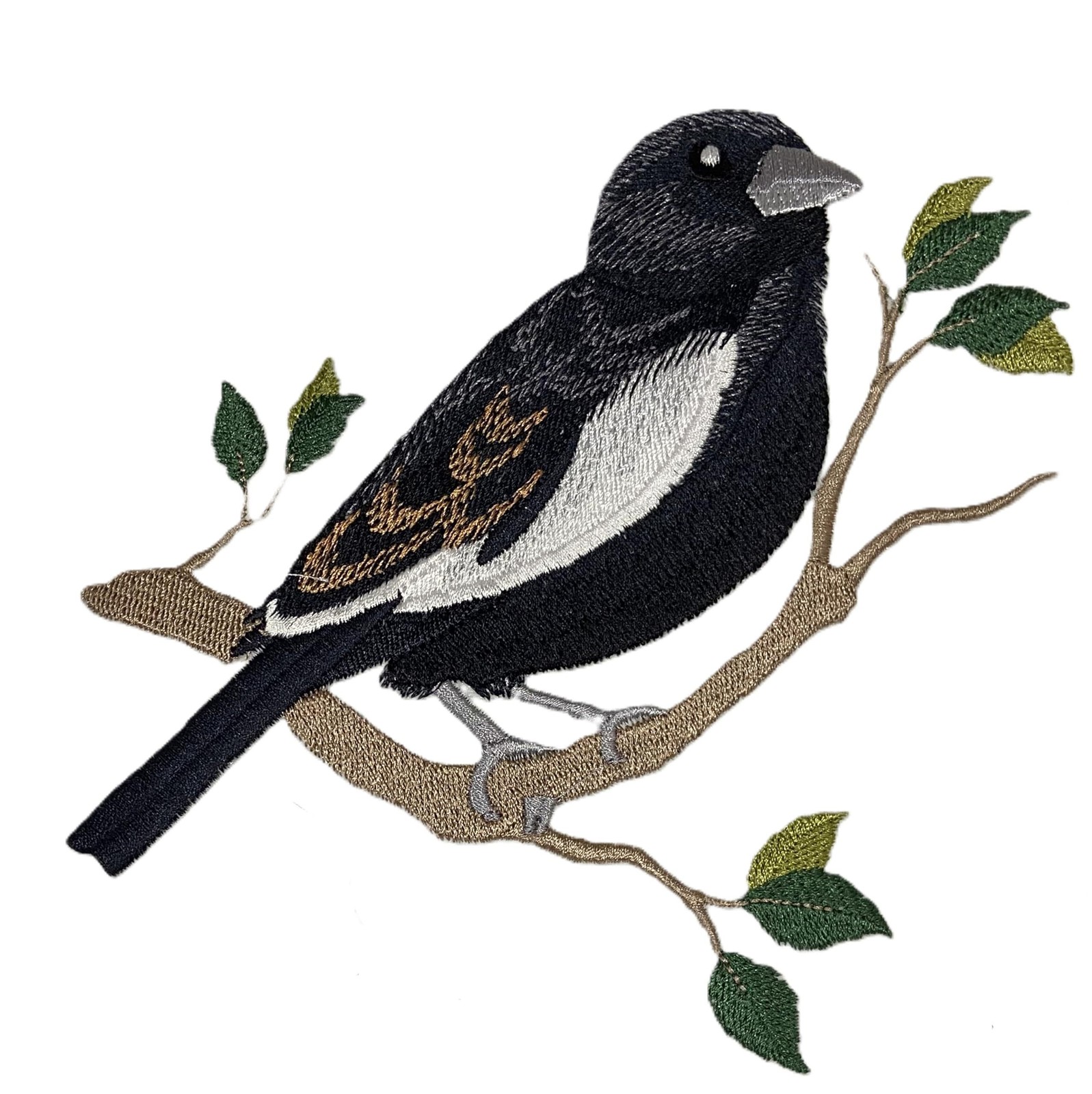 Beyond Vision Custom Bird Colorado Lark Bunting Embroidery Iron On/Sew Patch (6.