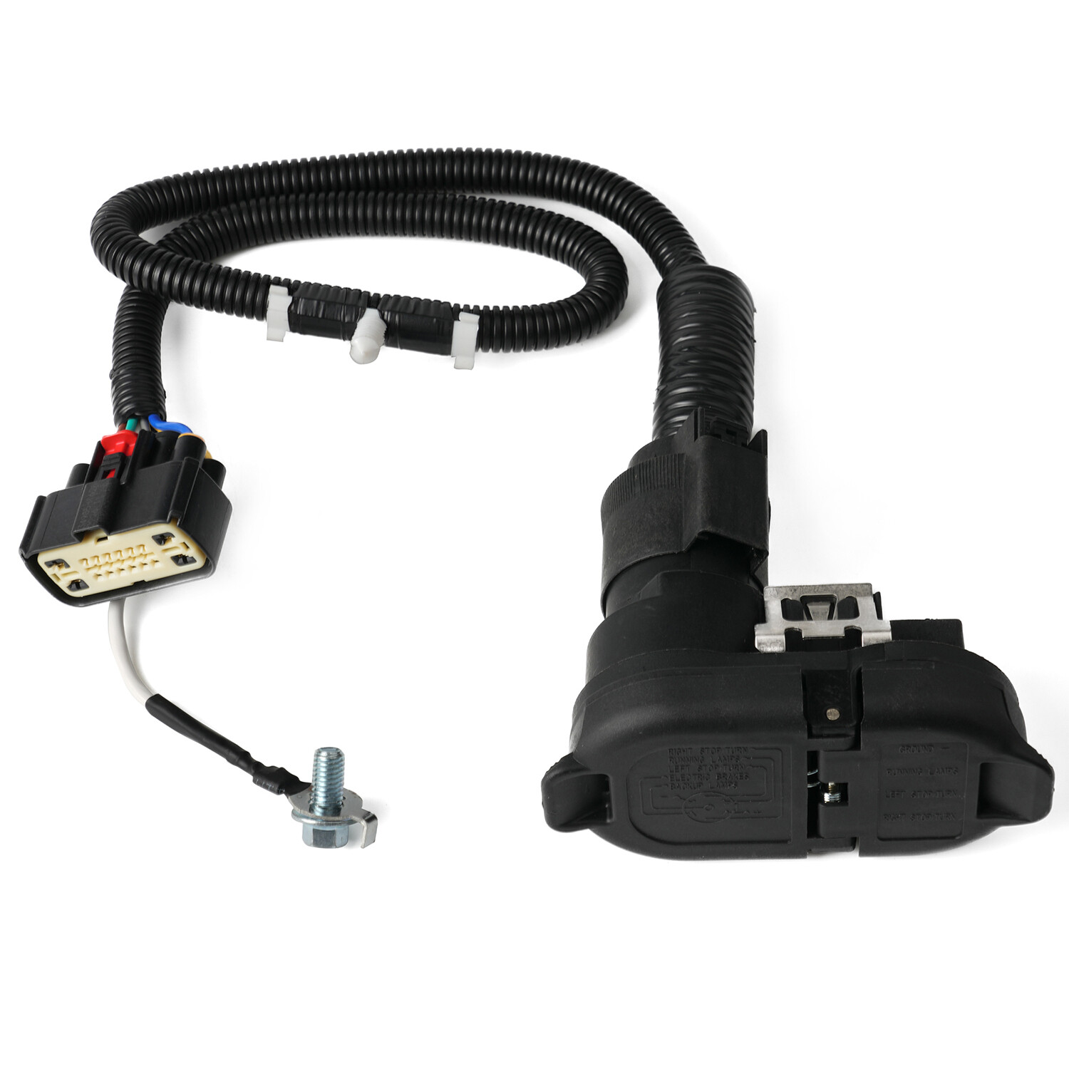 Rear Bumper Trailer Tow Harness Kit For 2009-2014 Ford F-150 9L3Z-15A416-A