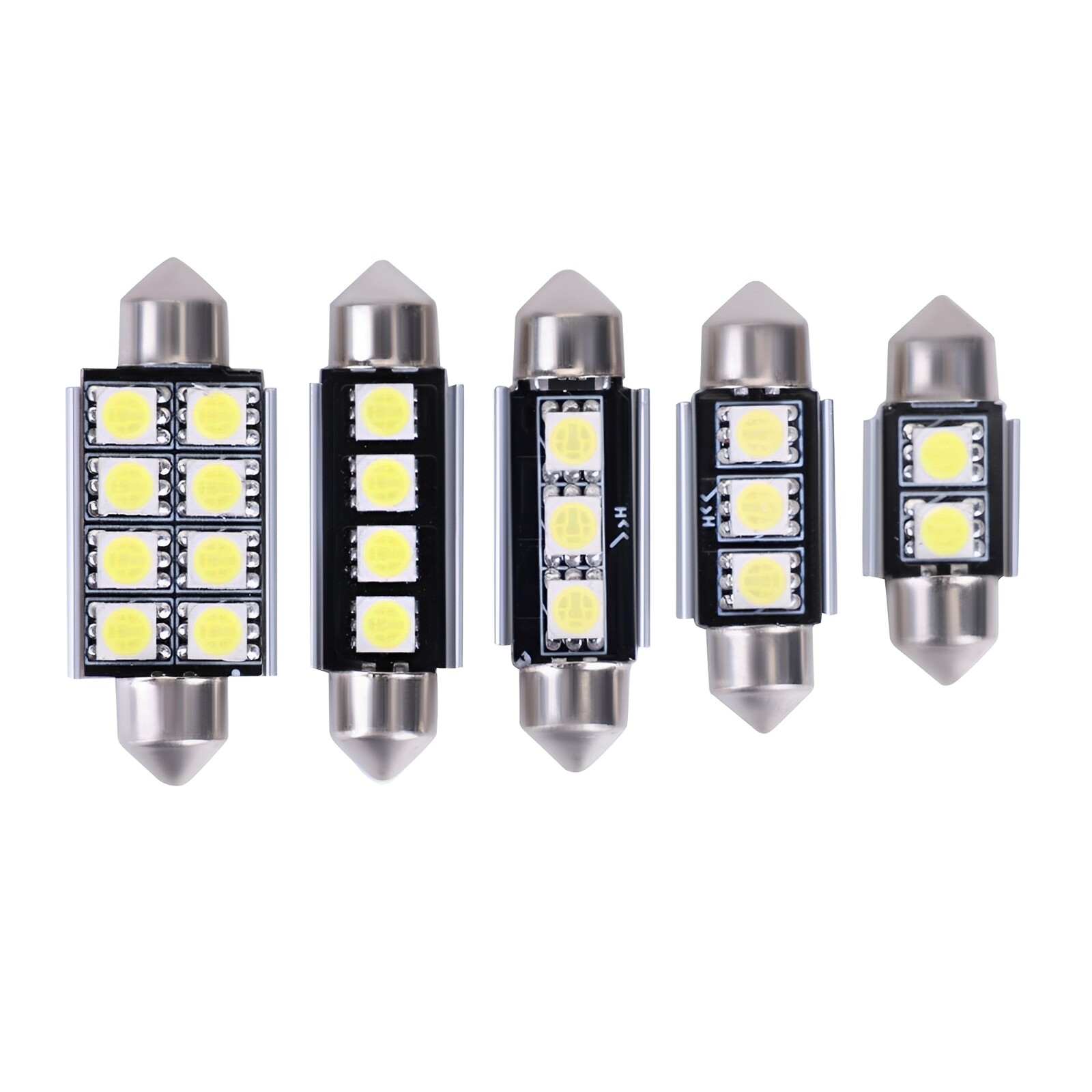 23x LED Car Interior Inside Light Dome Trunk Map License Plate Lamp Canbus Bulbs