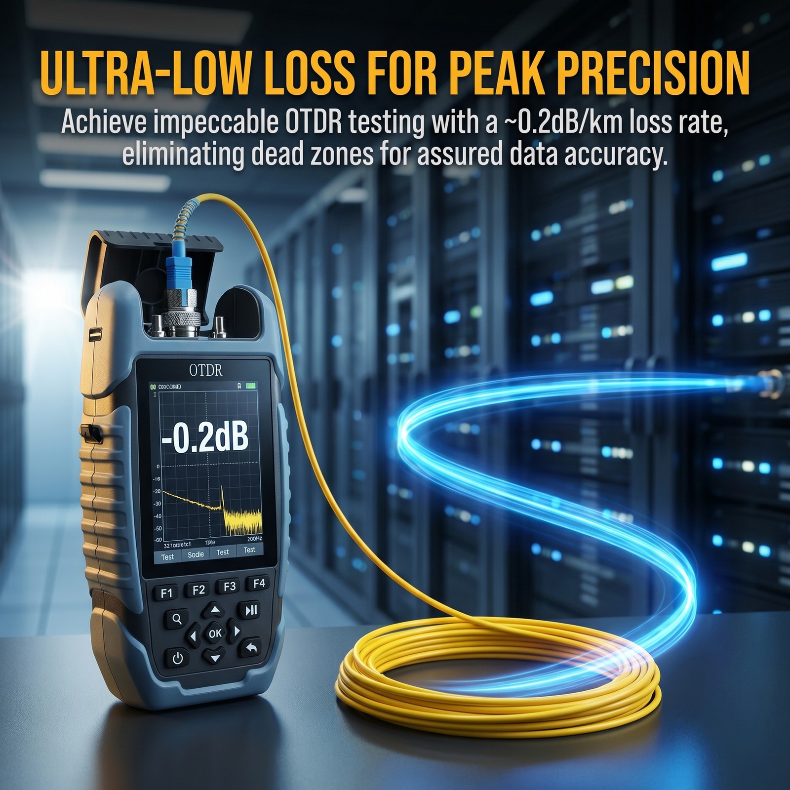 OTDR Cable Test Tool Dead Zone Blind Zone Eliminator Single Mode SC/APC-LC/APC
