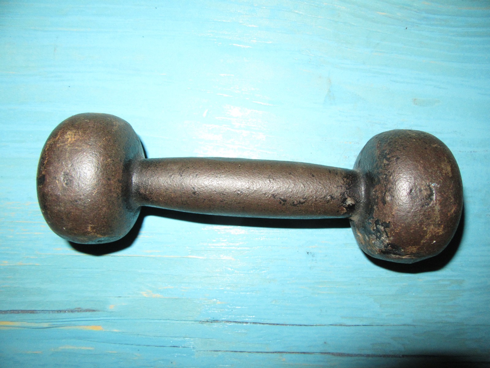 Vintage YORK 4 Pound Bun Dumbbell Single