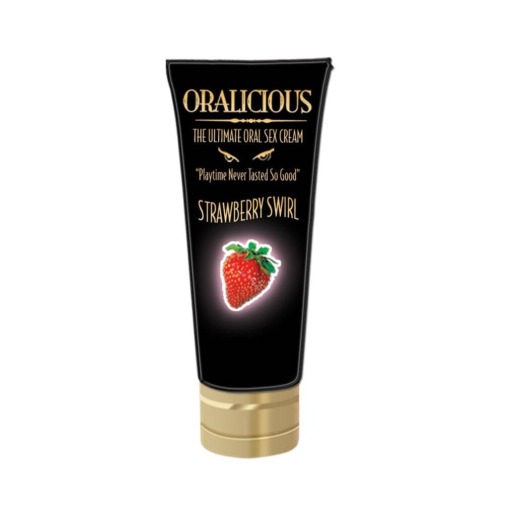 Oralicious Oral Sexual Enhancer Strawberry Swirl 2 fl oz