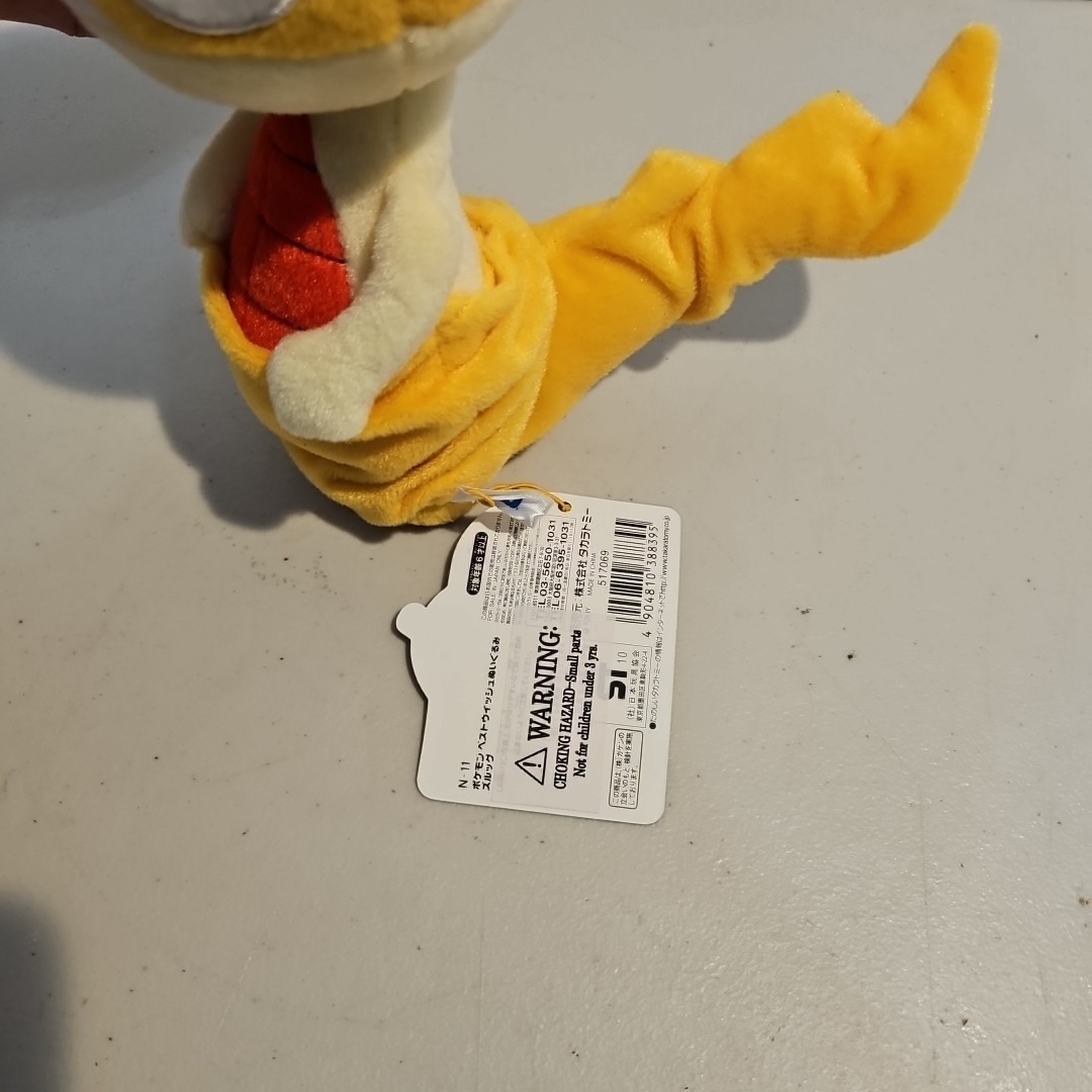 Pokemon Takara Tomy Original Pokemon fit Mini Plush Scraggy doll Toy New