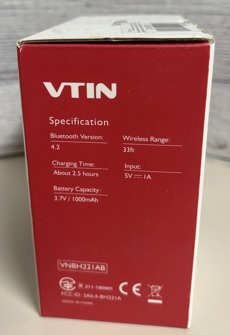 NEW Vtin Bluetooth Wireless Speaker