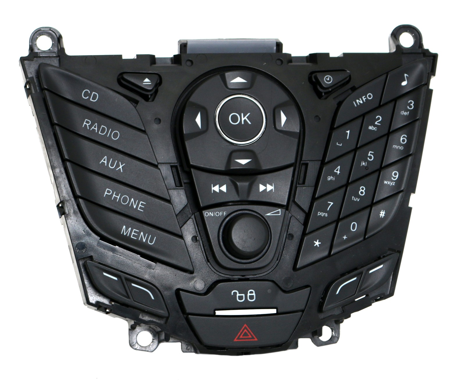 2012-2013 Ford Focus AM FM Radio Control Panel Module Part Number CM5T-18K811-LB