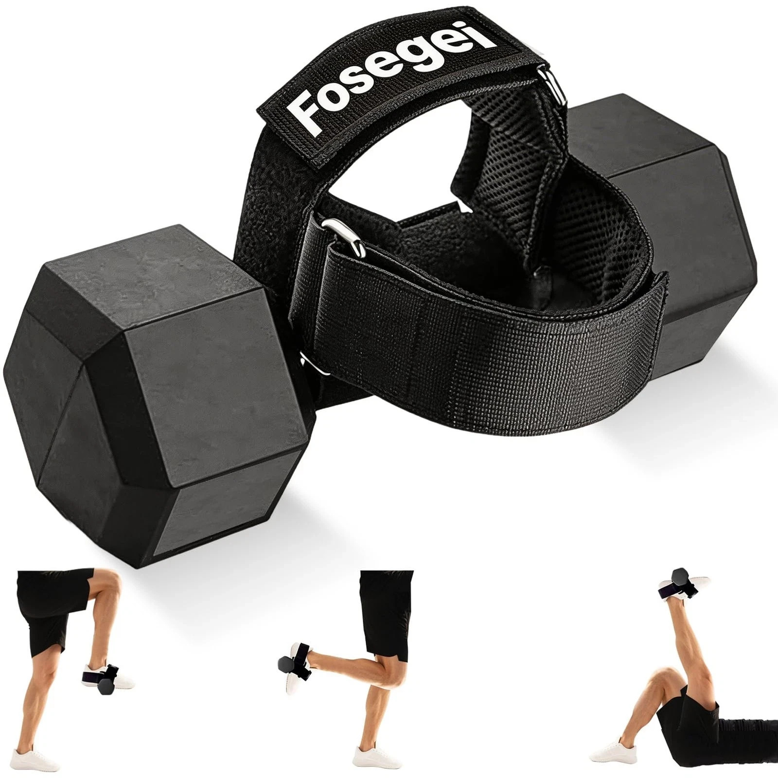 Dumbbell Foot Attachment, Tibialis Trainer, Adjustable Ankle Weights, Ankle S...