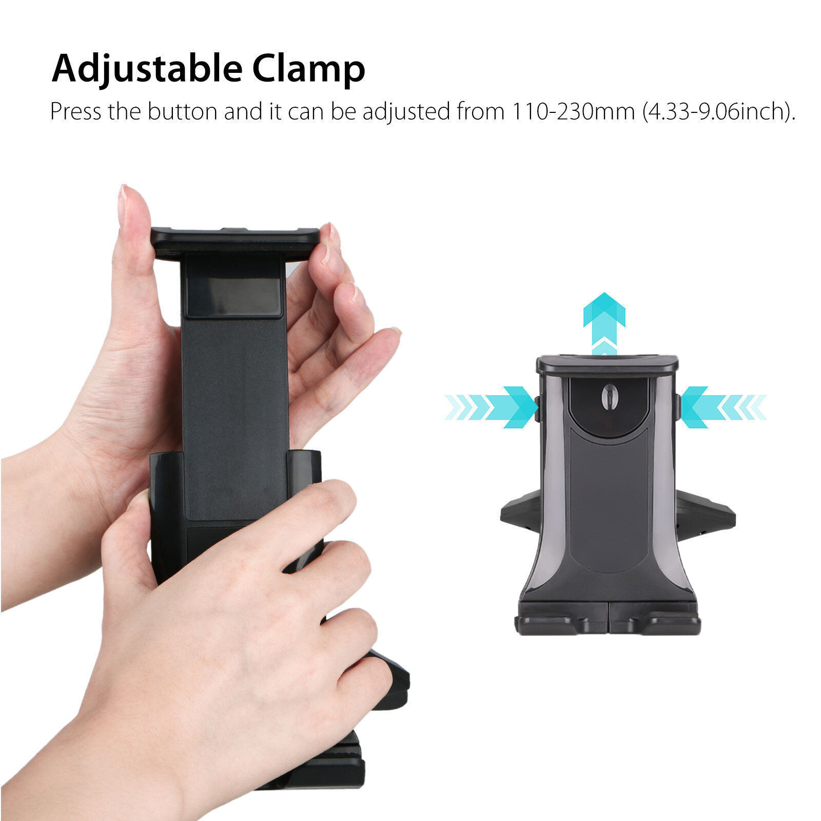 Universal Adjust Car CD Slot Mount Holder Fr iPad/Galaxy Tab/Tablet/Phone 4-14''
