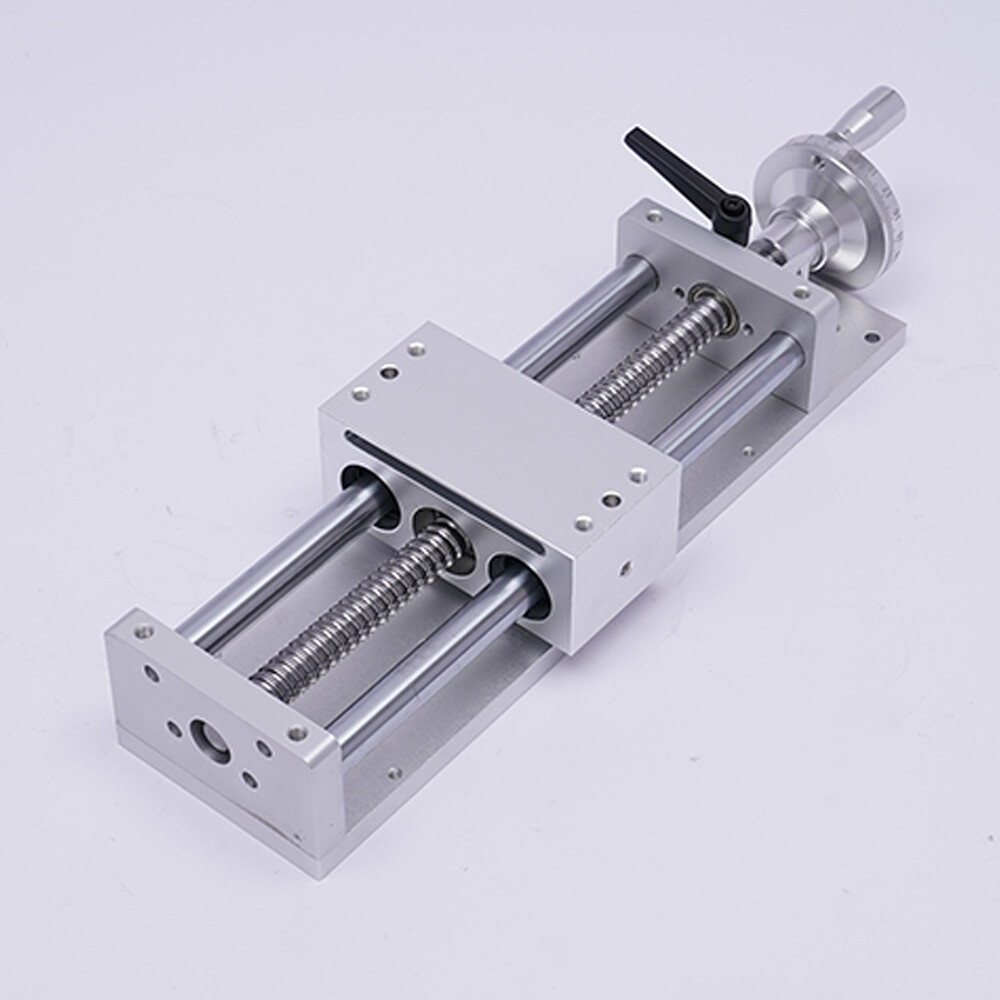 16" Manual Sliding Table CNC Slide Ballscrew Linear Stage Actuator Module 400mm