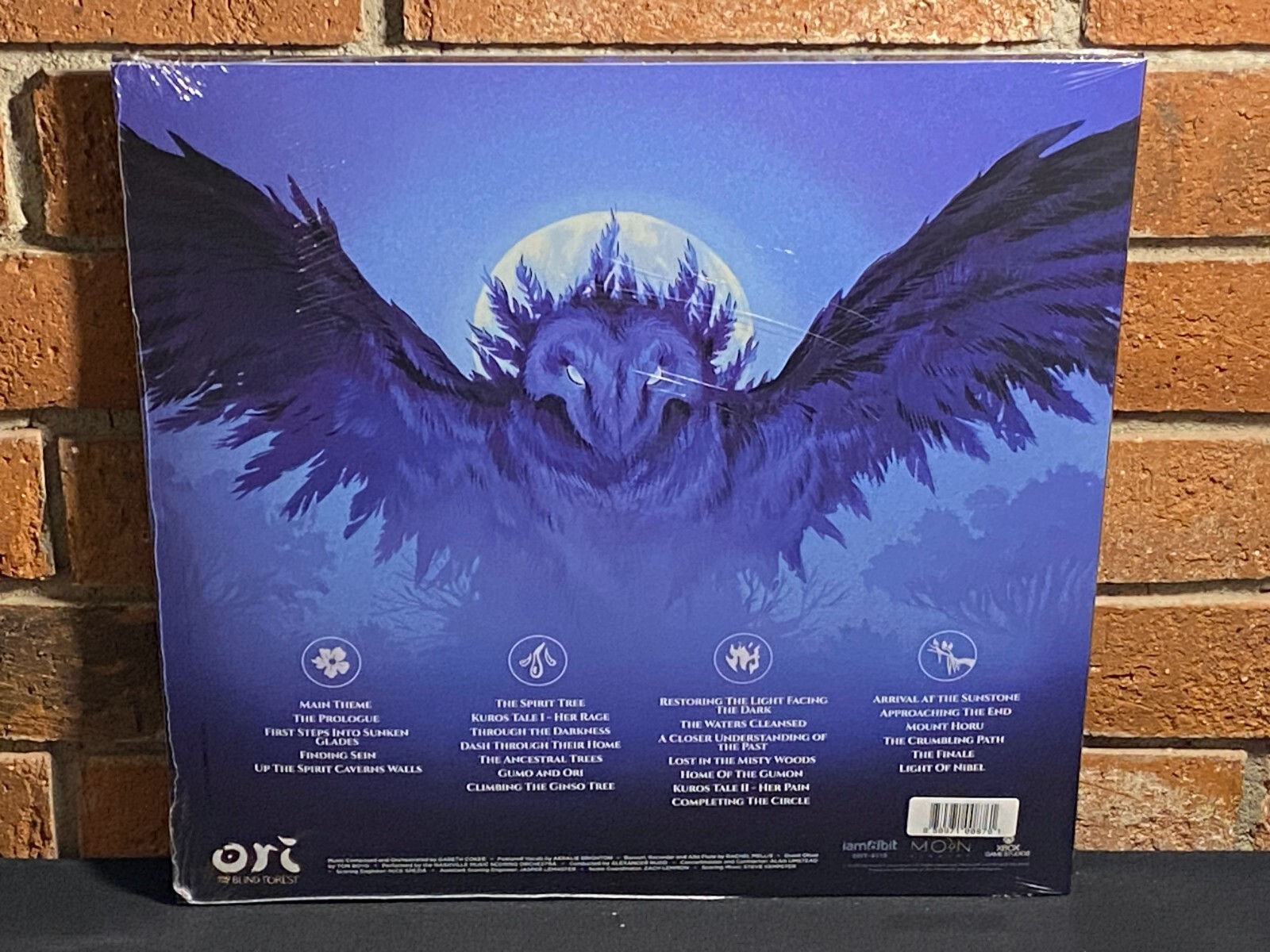 ORI AND THE BLIND FOREST - Soundtrack, Limited 2LP 180G BLACK VINYL New & Sealed