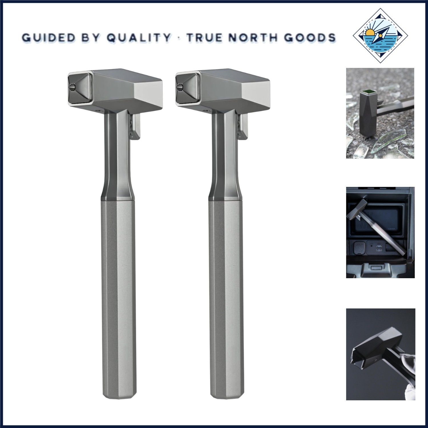 Emergency Car Window Breaker and Seatbelt Cutter Tool for Quick Escape