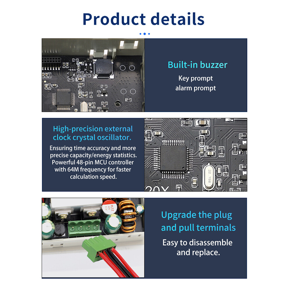 120W DC Adjustable Step Up Down Buck Boost Power Supply Voltage Regulator Module