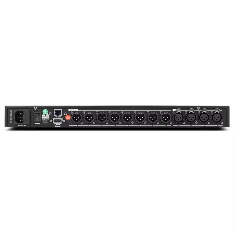 4 in 8 Out Speaker Audio Processor Professional Audio System Frequency Division