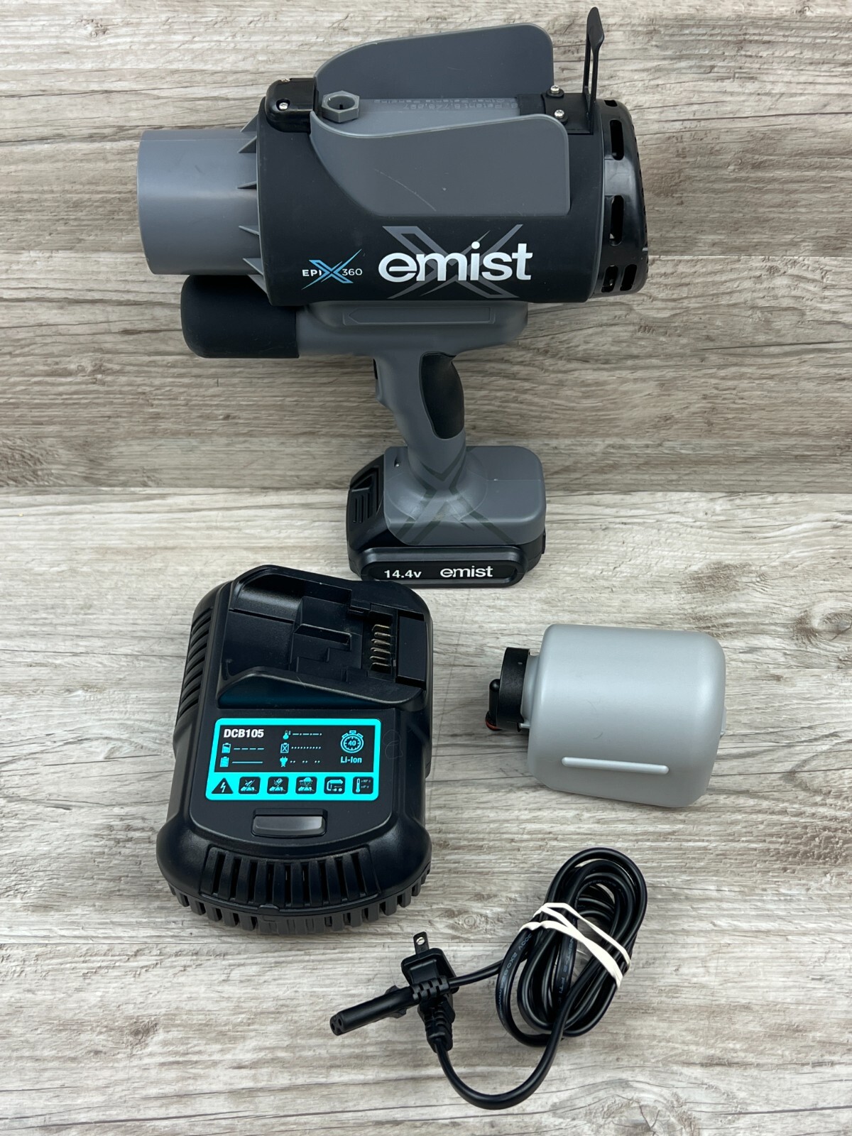 EMist Handheld Electrostatic Disinfectant Sprayer Epix360 with Charger & Battery
