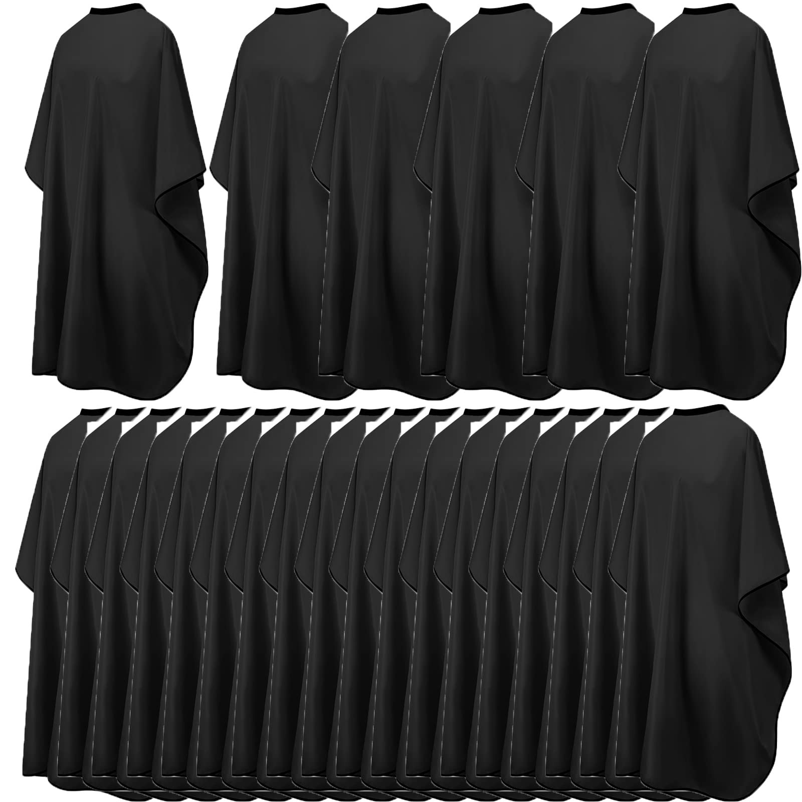 Hair Salon Capes Waterproof Haircut Unisex Black Barber Hair Cutting Cape