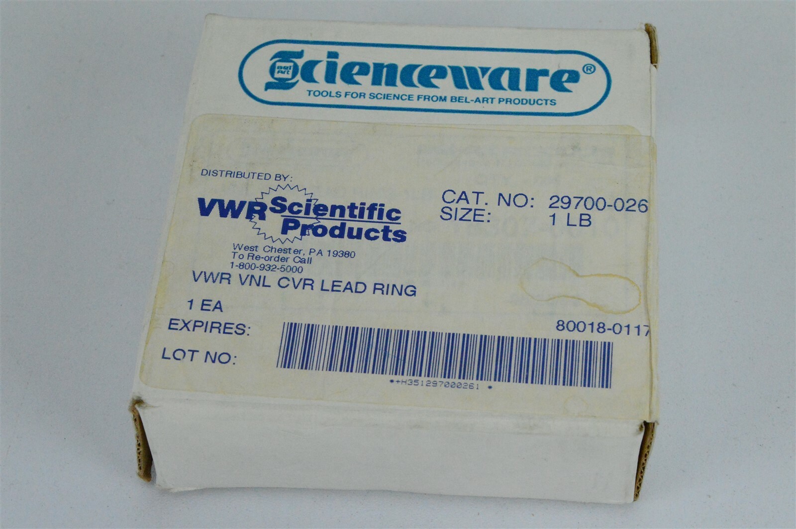 Scienceware VWR VNL CVR Lead Ring 29700-026