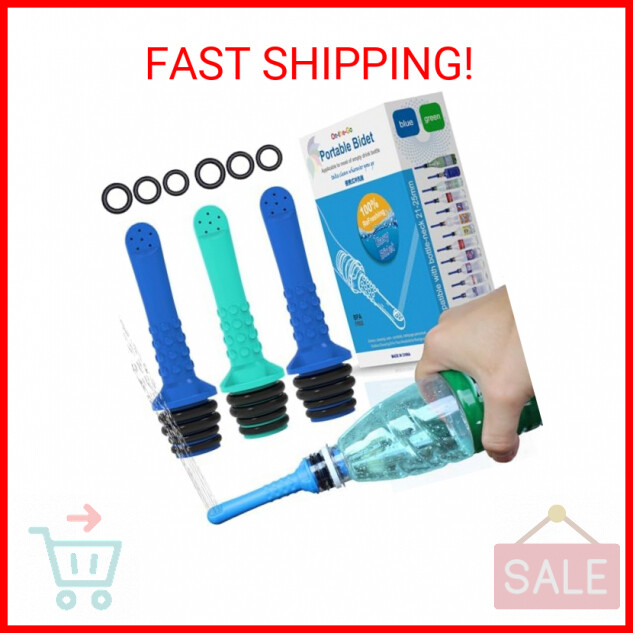 3PCS-Pack Portable Bidet for Toilet, Travel Bidet-Handheld Shattaf Bidet for Pos