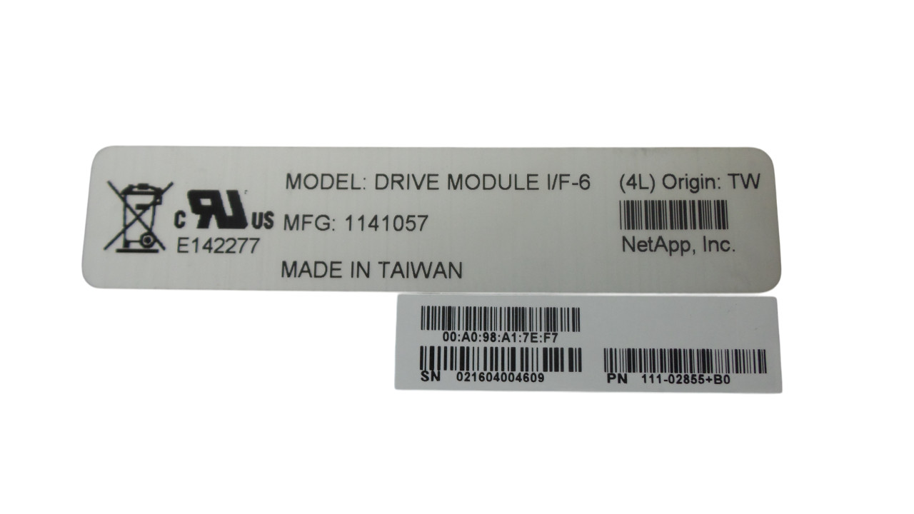 NetAPP A100069 I/F6 Drive Module Controller - Free Shipping